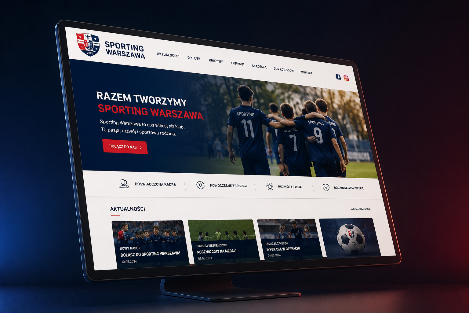 🚀 Nowa odsłona SportingWarszawa.pl już dostępna!